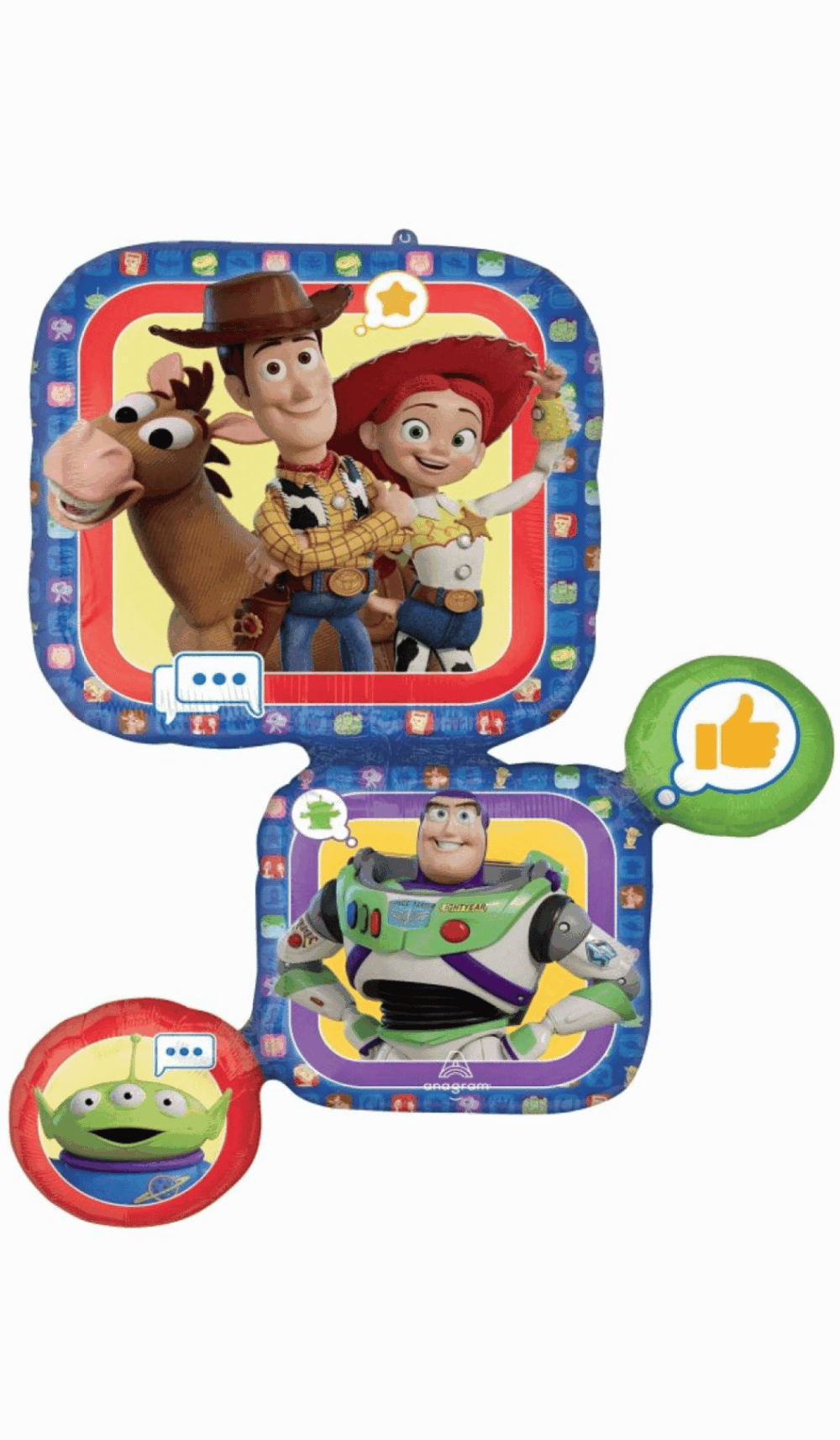 Toy Story 5 Shape Foil Balloon